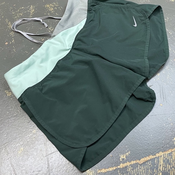 Nike Flex 4” Running Shorts 520308-332 XS Green Grey Mint Tennis Ace Court - Picture 5 of 13